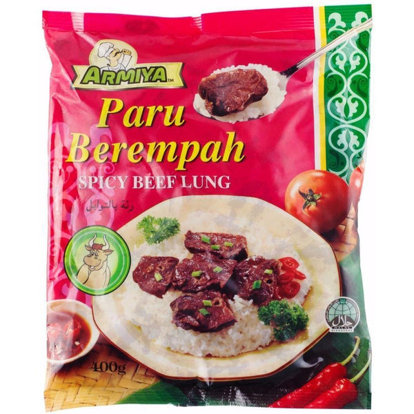 Armiya Spicy Beef Lung (400g)-Frozen Beef-Armiya-Sedap.sg