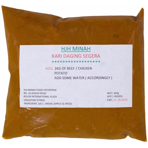 Hjh Minah Kari Daging Paste-Food Pastes-Hjh Minah-Sedap.sg