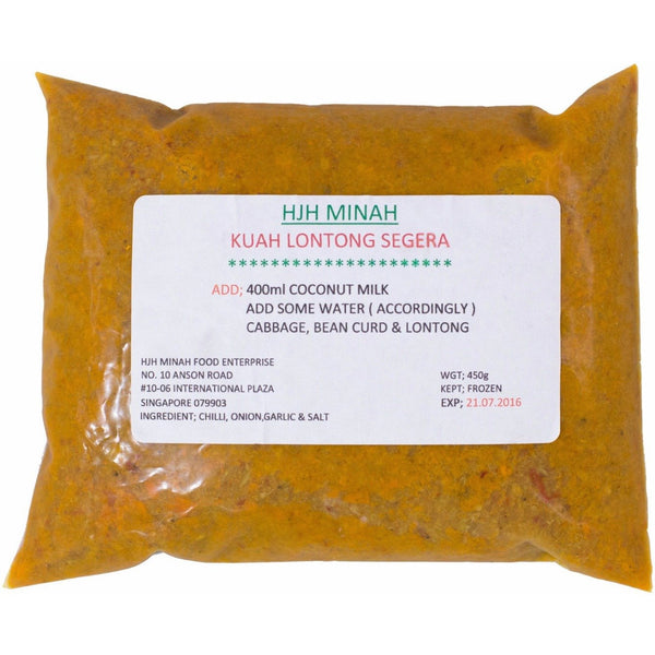 Hjh Minah Lontong Paste-Food Pastes-Hjh Minah-Sedap.sg