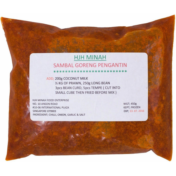 Hjh Minah Sambal Goreng Pengantin Paste-Food Pastes-Hjh Minah-Sedap.sg